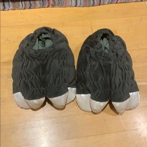 Dinosaur Feet Slippers